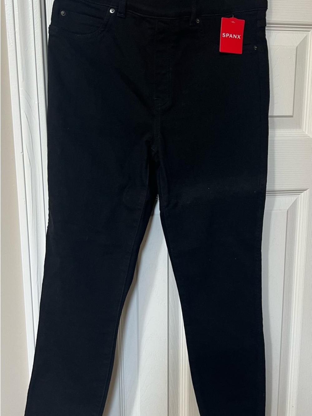 NEW SPANX Clean Black Skinny Jeans